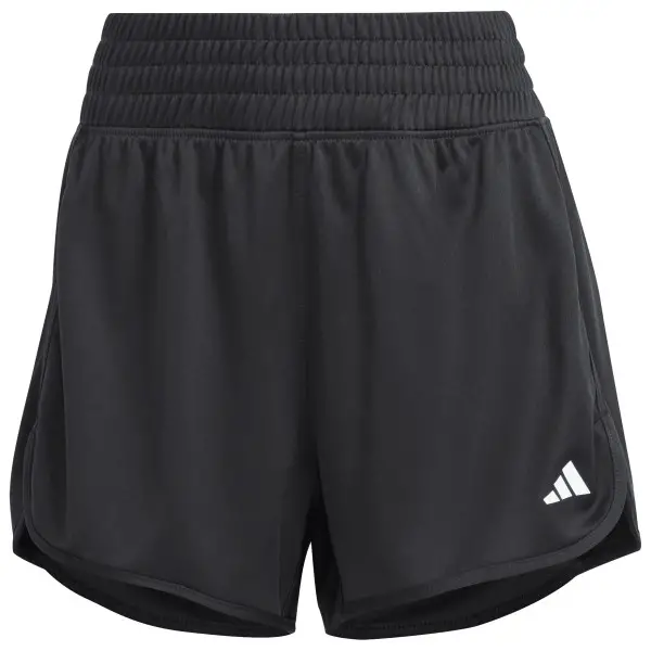 adidas - Women's Pacer Knit High - Shorts Gr M - Length: 3'' grau/schwarz