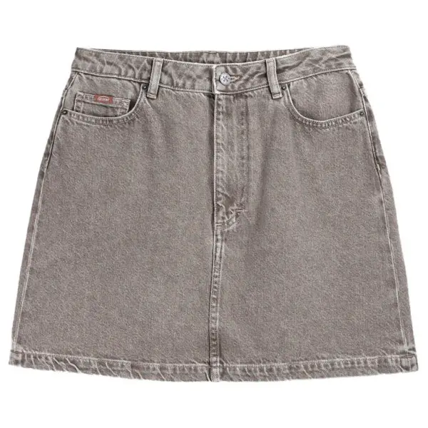 Oxbow - Women's Denim Short Skirt - Rock Gr 34 grau