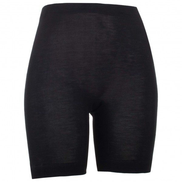 Engel - Women's Schlüpfer mit Bein - Merinounterwäsche Gr 38/40 schwarz