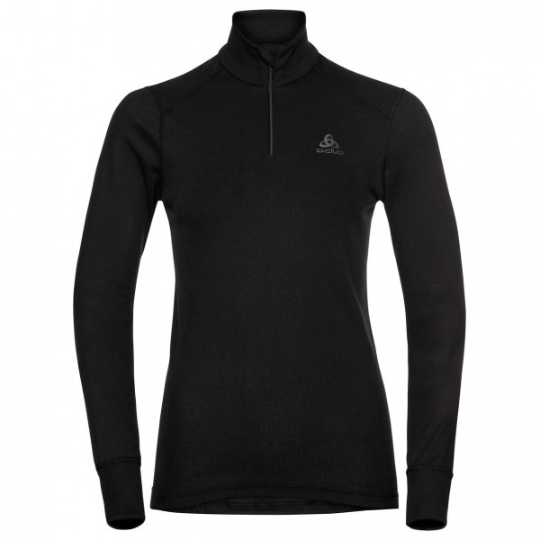 Odlo - Women's Top Turtle Neck L/S Half Zip Active Warm - Kunstfaserunterwäsche Gr XL schwarz