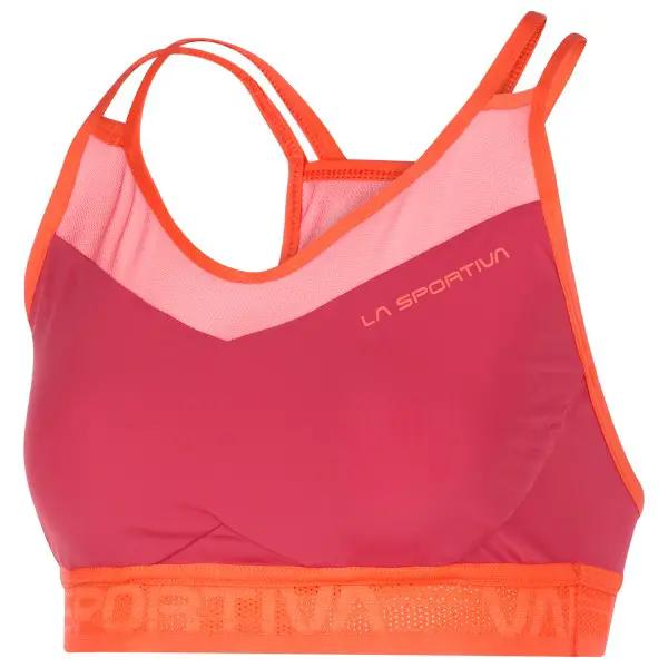 La Sportiva - Women's Wafaa Top - Sport-BH Gr XS rot