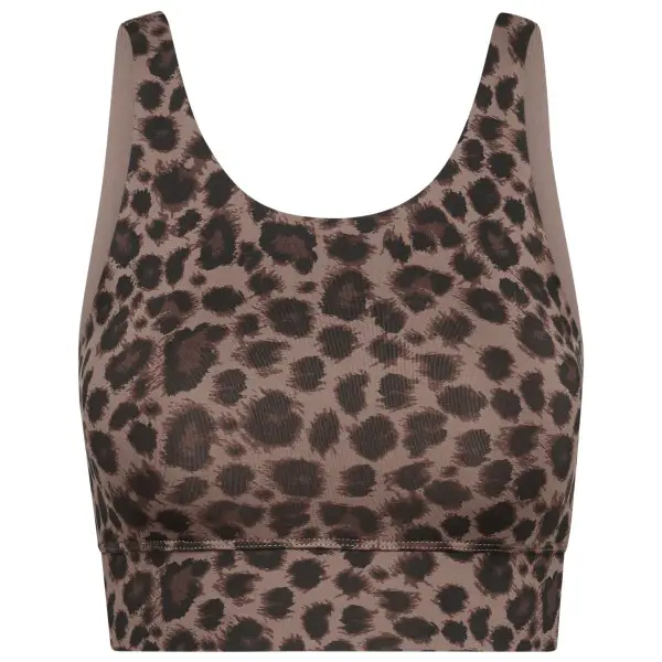 Hey Honey - Women's Bustier Leo - Sport-BH Gr XS braun