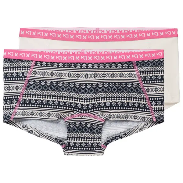 Kari Traa - Women's Tina Hipster 2-Pack - Alltagsunterwäsche Gr M grau