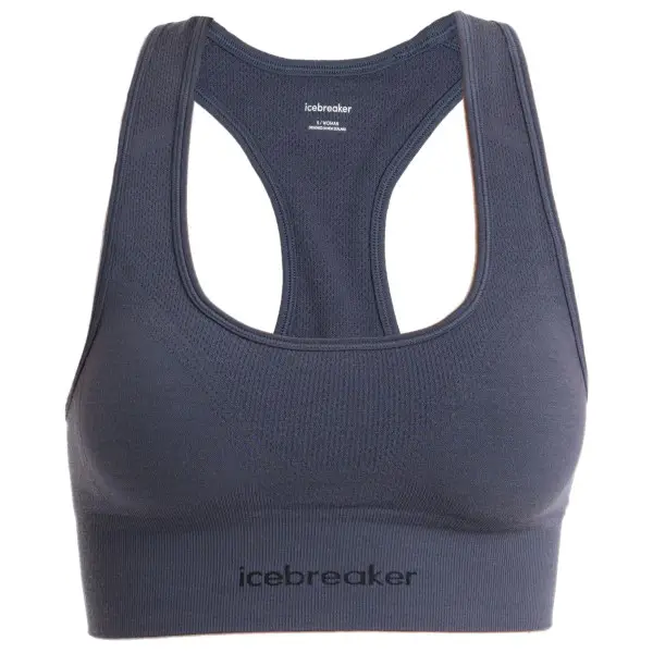 Icebreaker - Women's Merino Seamless Active Bra - Sport-BH Gr XS blau