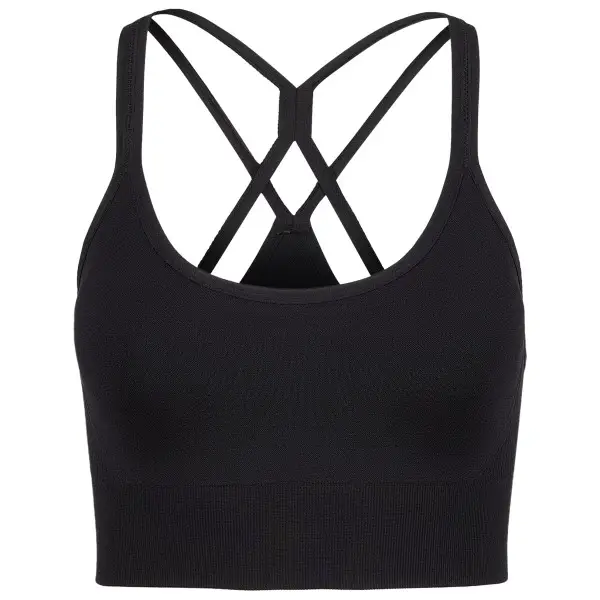 Stoic - Women's VegbySt. II Flow Seamless Bra - Sport-BH Gr S/M schwarz