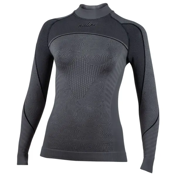 Nalini - Women's Tech L/S - Kunstfaserunterwäsche Gr XS grau/blau