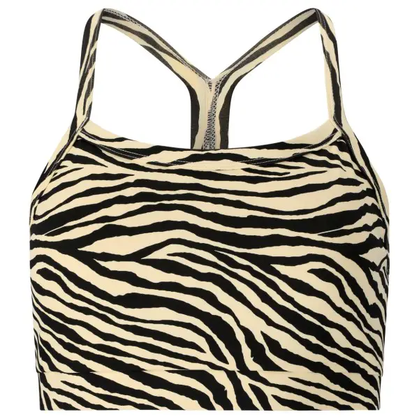 ATHLECIA - Women's Larissa Printed Sports Bra - Sport-BH Gr 36 beige