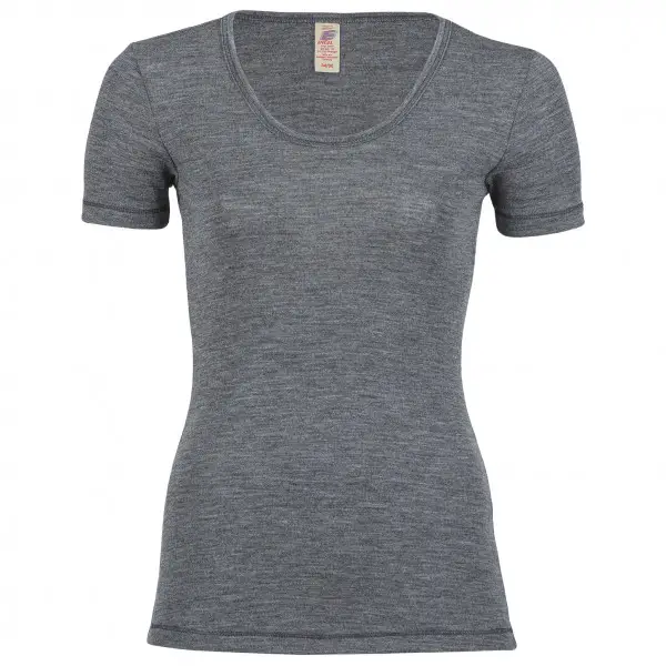 Engel - Damen-Shirt S/S - Alltagsunterwäsche Gr 42/44 grau
