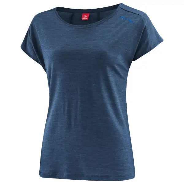 Löffler - Women's Loose Shirt Merino - Merinounterwäsche Gr 36 blau
