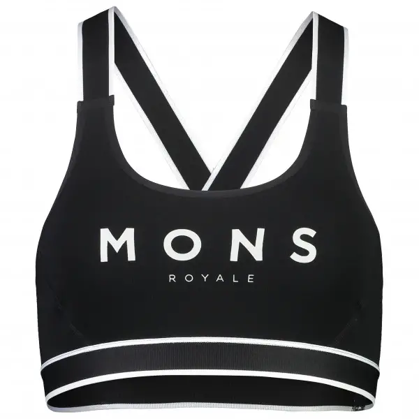 Mons Royale - Women's Stella X-Back Bra - Sport-BH Gr S schwarz