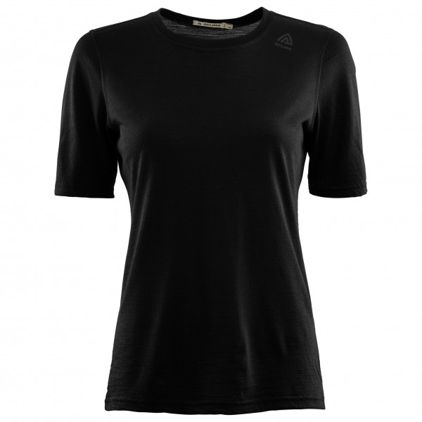 Aclima - Women's Lightwool Undershirt Tee - Merinounterwäsche Gr XS schwarz