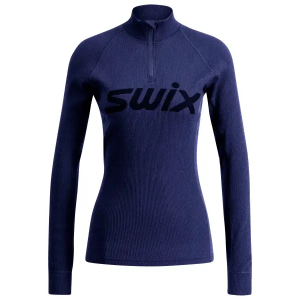 Swix - Women's RaceX Merino Half Zip - Merinounterwäsche Gr XL blau