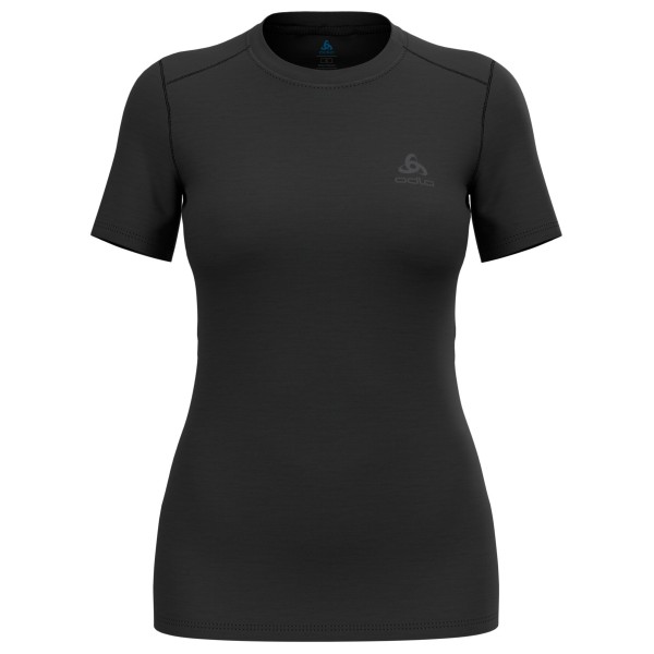 Odlo - Women's Merino 160 Baselayer Crew Neck S/S - Merinounterwäsche Gr S schwarz