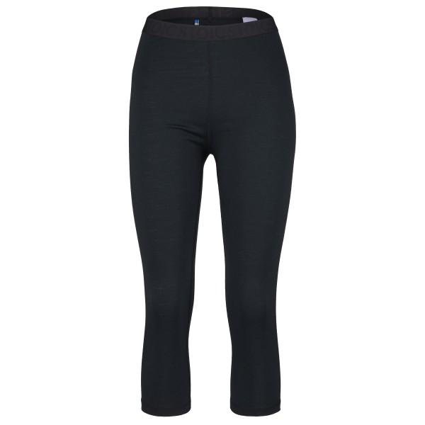 Stoic - Women's Merino180 BengtSt. 3/4 Pants - Merinounterwäsche Gr XS schwarz