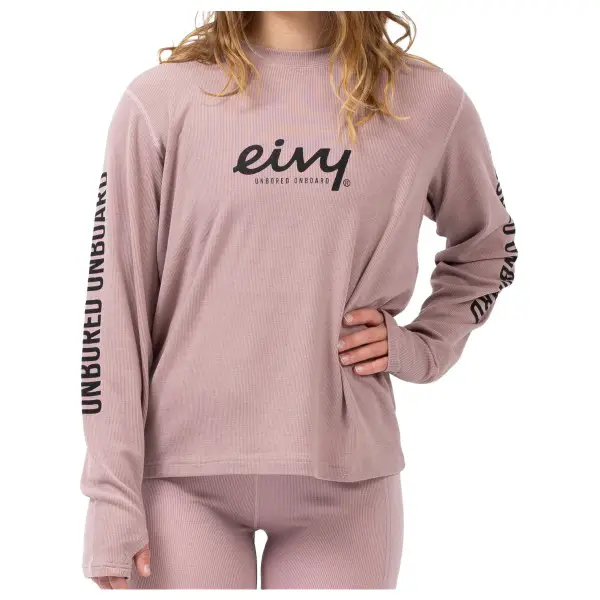 Eivy - Women's Loose Fit MX Wool Rib Top - Merinounterwäsche Gr XXL rosa