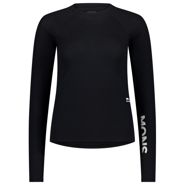 Mons Royale - Women's Bella Merino Long Sleeve - Merinounterwäsche Gr S schwarz