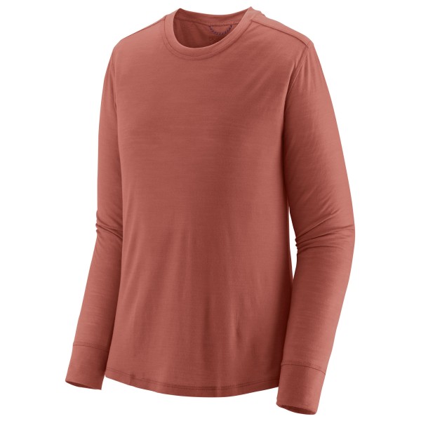 Patagonia - Women's L/S Cap Cool Merino Shirt - Merinoshirt Gr XS rot