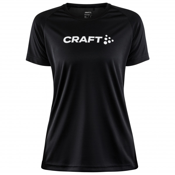 Craft - Women's Core Essence Logo Tee - Funktionsshirt Gr M schwarz