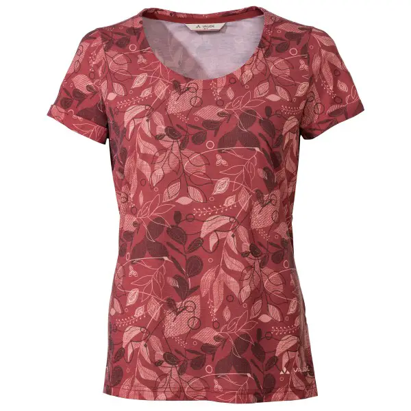 Vaude - Women's Skomer AOP - Funktionsshirt Gr 36 rot