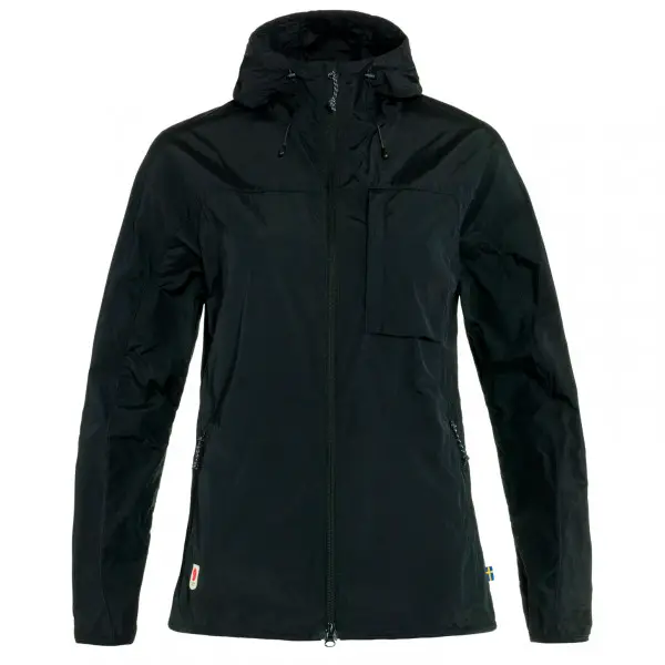 Fjällräven - Women's High Coast Wind Jacket - Windjacke Gr XS schwarz