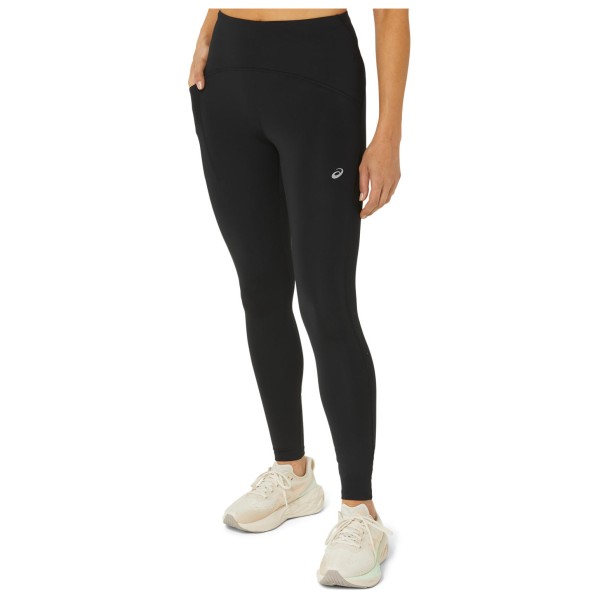 Asics - Women's Road High Waist Tight - Lauftights Gr XS schwarz