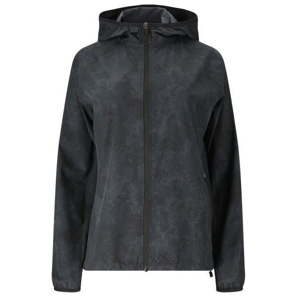 ENDURANCE - Women's Braylen AOP Jacket - Laufjacke Gr 34 grau/schwarz