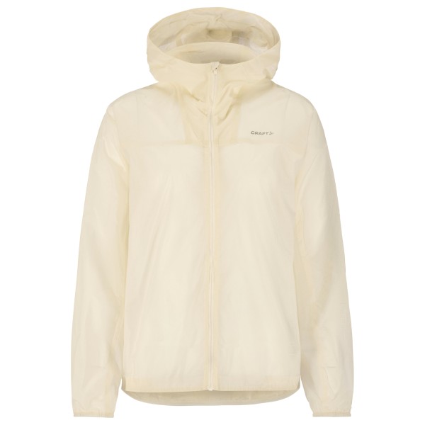 Craft - Women's Hypervent Light Wind Jacket - Laufjacke Gr S beige