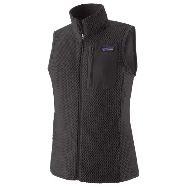 Patagonia - Women's R1 Air Vest - Fleeceweste Gr L grau/schwarz