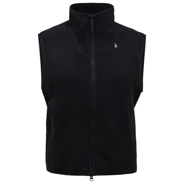 Peak Performance - Women's Naturerush Pile Vest - Fleeceweste Gr S schwarz