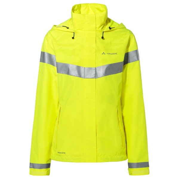 Vaude - Women's Luminum Rain Jacket - Fahrradjacke Gr 38 gelb