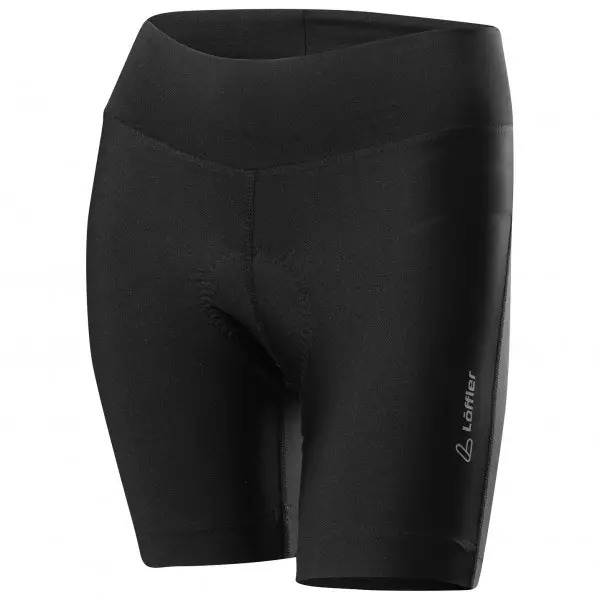 Löffler - Women's Bike-Hose Tour Extrakurz - Radhose Gr 34 schwarz