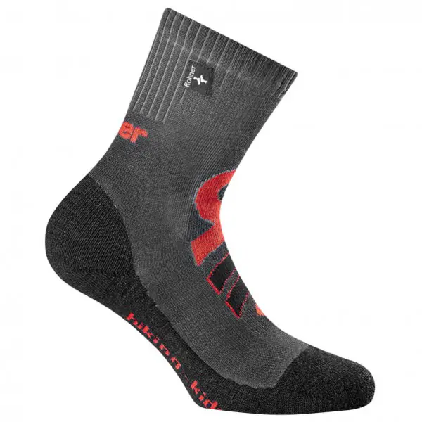 Rohner - Hiking Kid's - Wandersocken Gr 23-26 - S grau