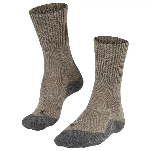 Falke - TK1 Wool - Wandersocken Gr 42-43 grau