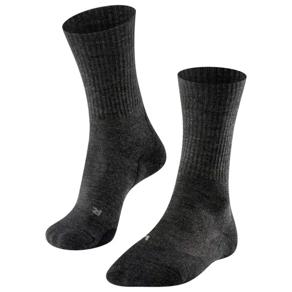 Falke - Women's TK2 Wool - Wandersocken Gr 35/36 schwarz