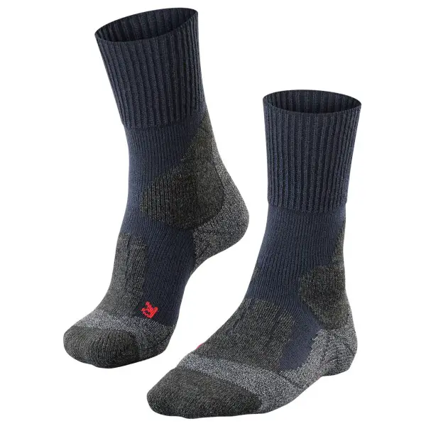 Falke - Women's TK1 - Wandersocken Gr 35-36 blau/grau