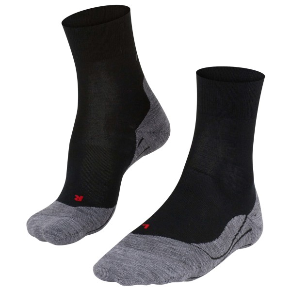 Falke - Women's RU 4 Wool - Laufsocken Gr 41-42 schwarz