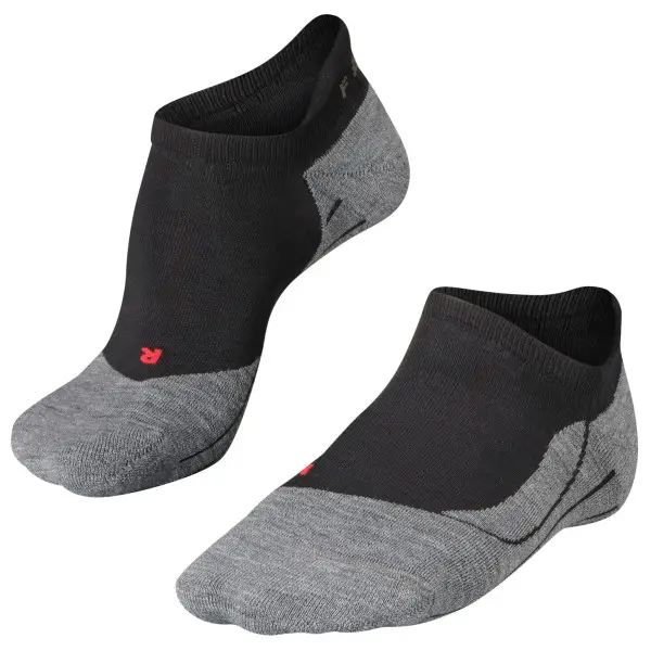 Falke - Falke RU4 Invisible - Laufsocken Gr 39-41 grau/schwarz