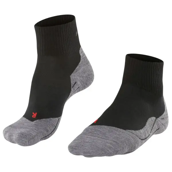 Falke - Falke TK5 Short - Wandersocken Gr 46-48 schwarz/grau