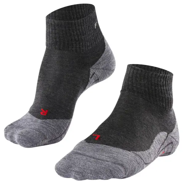 Falke - Women's Falke TK5 Short - Wandersocken Gr 43-44 grau/schwarz