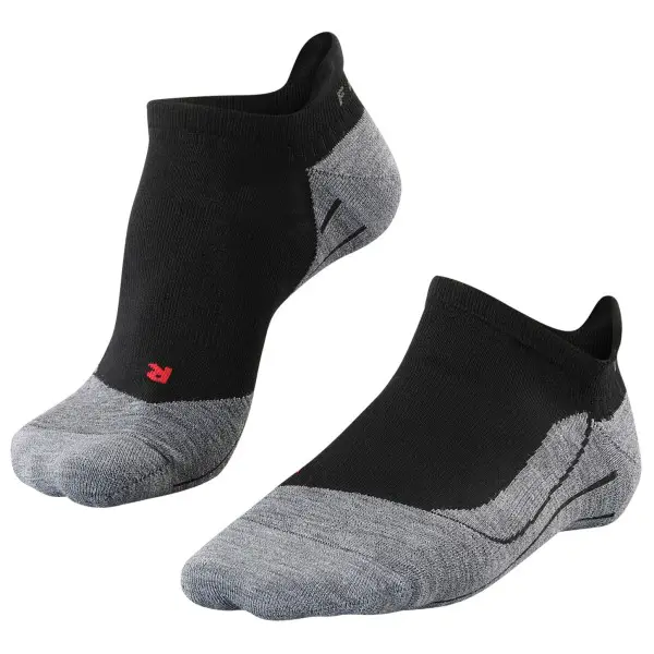Falke - TK5 Invisible - Wandersocken Gr 42-43 schwarz/grau