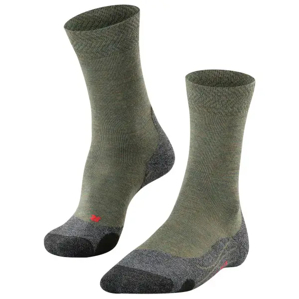 Falke - TK2 Melange - Wandersocken Gr 42-43 oliv