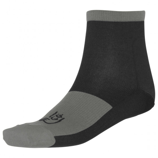 Norrøna - Fjørå Light Weight Merino Socks - Radsocken Gr 37-39 schwarz/grau