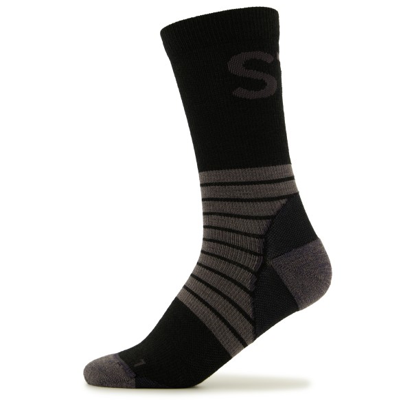 Stoic - Merino MTB Socks - Radsocken Gr 42-44 schwarz
