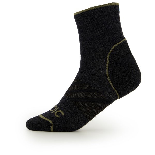 Stoic - Merino Outdoor Quarter Socks Tech - Wandersocken Gr 36-38 schwarz