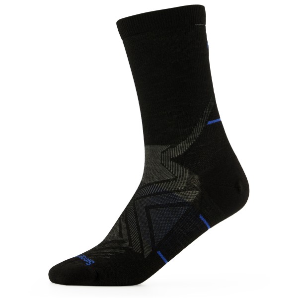 Smartwool - Performance Run Zero Cushion Mid Crew - Laufsocken Gr 38-41 schwarz