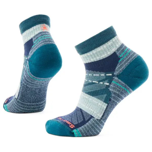 Smartwool - Women's Hike Light Cushion Margarita Ankle - Wandersocken Gr 34-37 blau
