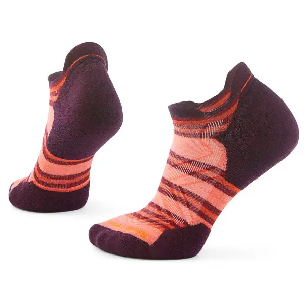 Smartwool - Women's Run Targeted Cushion Stripe Low Ankle - Laufsocken Gr 34-37 bunt