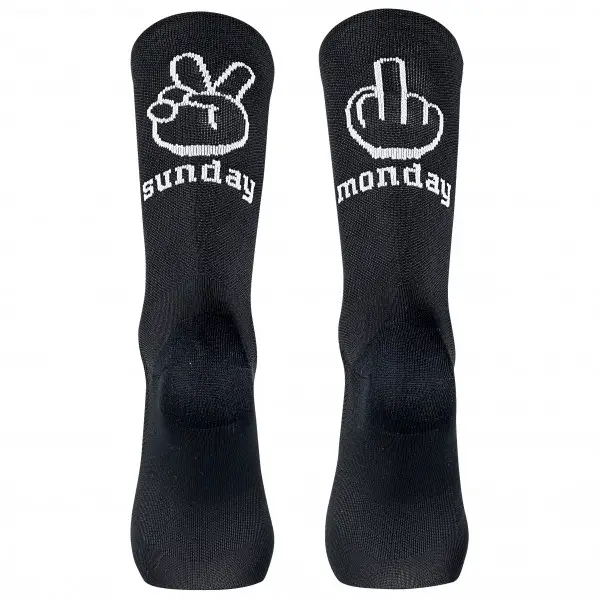 Northwave - Sunday Monday Sock - Radsocken Gr 40-43 schwarz