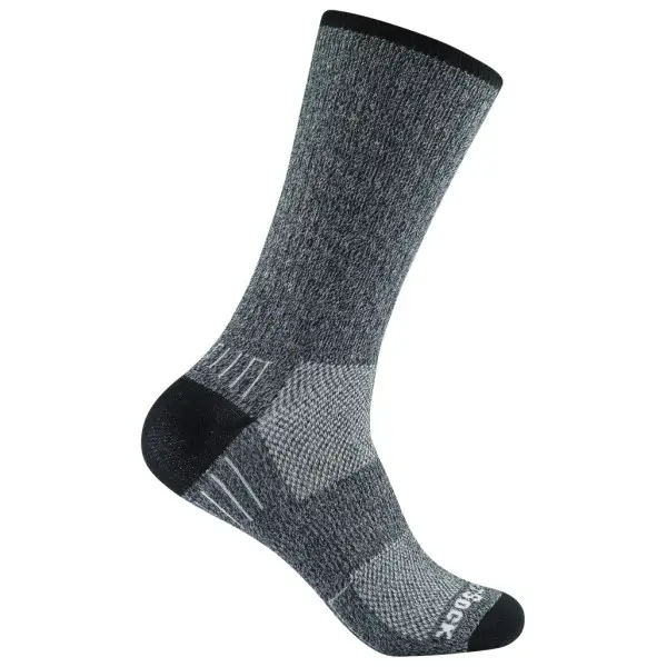 Wrightsock - Adventure Crew - Wandersocken Gr 34-37 grau