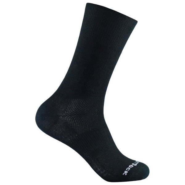 Wrightsock - Coolmesh II Crew - Wandersocken Gr 37,5-41 schwarz